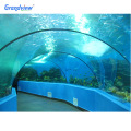 Feuille acrylique transparente de grande taille épaisse personnalisée pour aquarium sur les pliages
